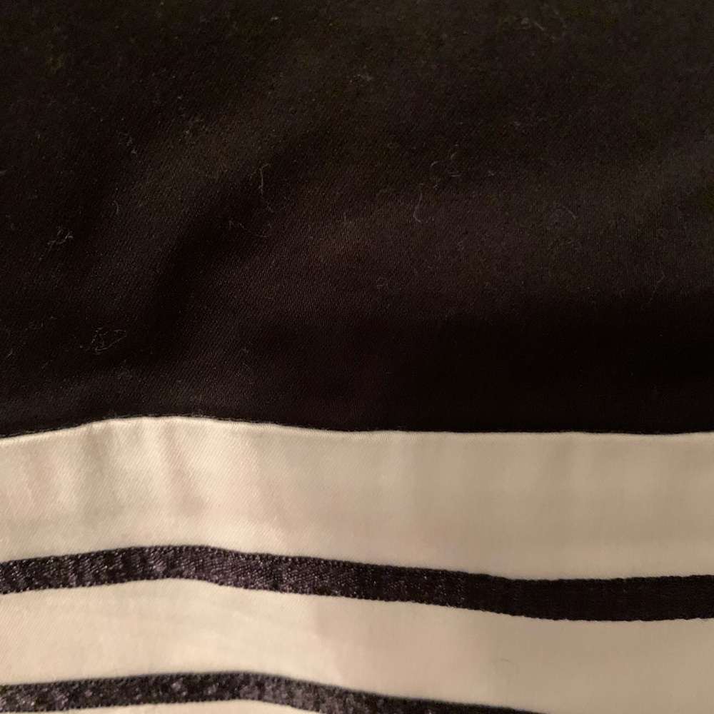 Cache Black Pant With Ribbon Trim, Cotton Blend, … - image 2